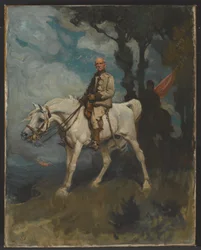 General Sir Frederick Sleigh Roberts, em seu cavalo Vonolel, 1894