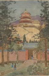 Palácio de verão, Pequim" de Charles W. Bartlett, HMA 28530