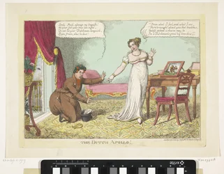 De Nederlandse Apollo, 1814
O Apollo holandês! (título sobre o objecto)