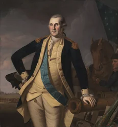 George Washington na Batalha de Princeton, c. 1779