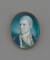Tenente-Coronel Alexander Hamilton, 1777 (wc em marfim)