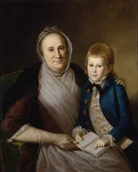 Sra. James Smith e Neto, 1776.
