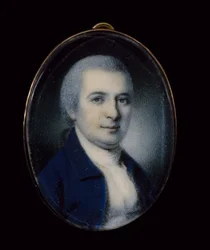 Retrato do General Henry "Light-Horse Harry" Lee (1756-1818), c. 1785 (aquarela sobre marfim)