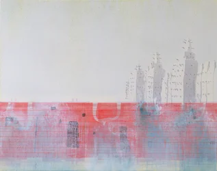 Segunda de manhã, Djenné, Mali (óleo sobre linho)