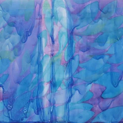 Jubarte Azul, 2000 (óleo no gesso)