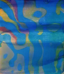 Swarthy indiano, 2000 (óleo no gesso)