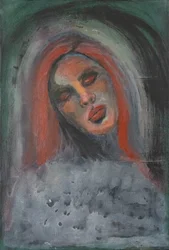 Retrato de uma ruiva misteriosa