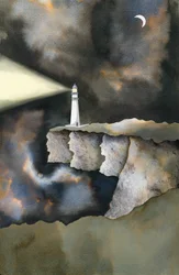 O Farol, 2013 (tinta e digital)