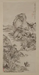 Paisagem depois de Dong Yuan