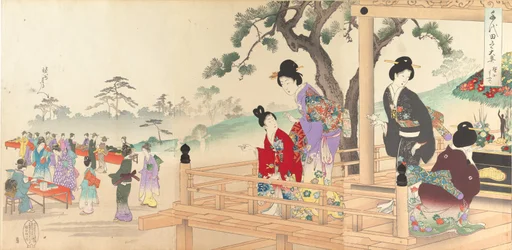 Álbum de Mulheres do Castelo de Chiyoda, 1895., 1895.