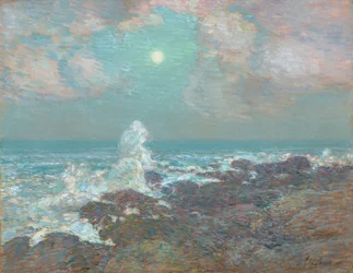 Seascape-Isles of Shoals 1902 (Óleo sobre tela)