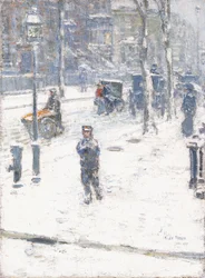 Tempestade de Neve, Quinta Avenida, Nova Iorque