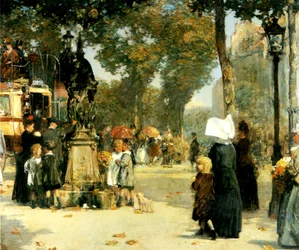 Cena de rua, Paris