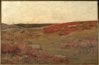 Nascer do sol, outono, c.1885 (óleo sobre tela)