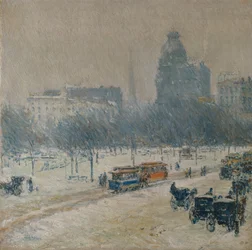 Inverno na Union Square