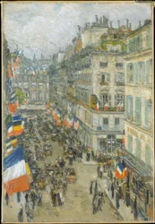Décimo quarto de julho, Rue Daunou, 1910
