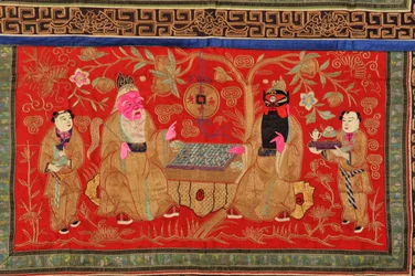 Pano de altar chinês (têxtil)