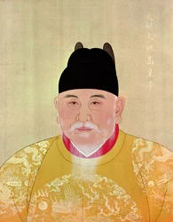 Imperador Chu Yuan-Chang (1328-98), fundador da dinastia Ming