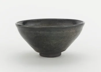 Tigela de chá, província de Fujian, dinastia Song do Norte ou do Sul, século XII-XIII (cerâmica)