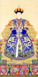 Imperatriz Jing Xian (c. 1681-1731), primeira consorte do imperador Yongzheng (1678-1735)