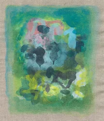 Composição abstrata IV, 2023 (técnica mista - tinta acrílica,