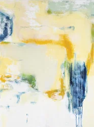 Composição abstrata, série Vipassana, 2018 (óleo sobre tela de linho)