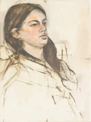 Manuela, estudo de retrato, 2015