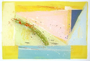 verão I, 2000 (guache sobre papel aguarela)