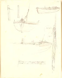 Estudos de um barco