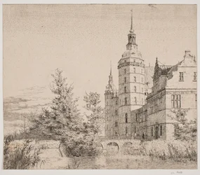 Castelo de Frederiksborg. Festa em Møntbroen