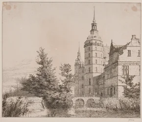 Castelo de Frederiksborg. Festa em Møntbroen