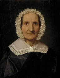 Juliane Dorothea Købke, née Ratz, a sogra do artista