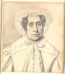 Retrato de Maren Krohn, née Rasmussen