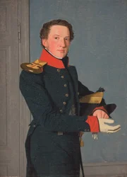 Retrato do tenente naval D. Christen Schifter Feilberg