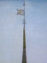 Uma das pequenas torres do Castelo de Frederiksborg