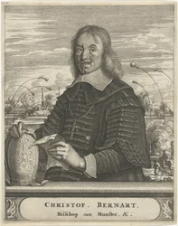 Retrato de Christoph Bernhard von Galen, bispo de Münster