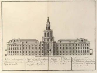 Biblioteca Imperial e Kunstkammer De: O edifício da Academia Imperial de Ciências, 1741