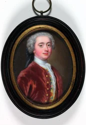 William Bentinck, 2º Duque de Portland (esmalte)