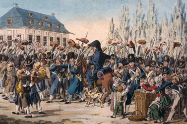 Francês a entrar em Jena, 14 de Outubro