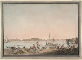 Vista de São Petersburgo do Neva, 1808