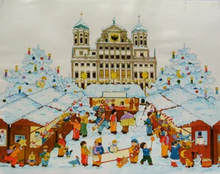 Mercado de Natal (Cidade Velha Augsburg)