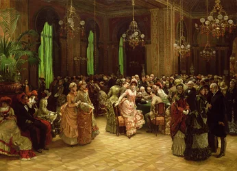 O cassino, Monte Carlo, 1884