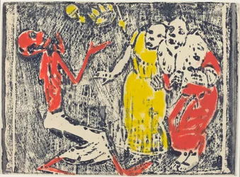 Morte como malabarista, 19181919.