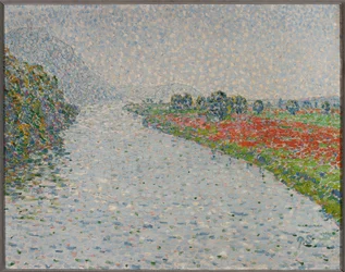 Paisagem ribeirinha (Ruhr perto de Hohensyburg)