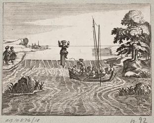 Ilustração de Adam Olearius, “Persian Rosenthal por um engenhoso poeta Schich Saadi […]”, Schleswig 1660
