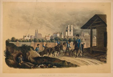 Perto da cidade de Polotsk em 25 de julho de 1812, 1820