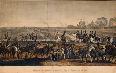 A travessia do Dnieper em 14 de agosto de 1812, 1820