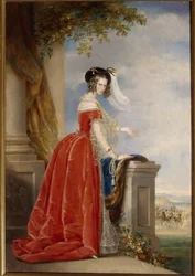 Retrato da imperatriz Alexandra Feodorovna, depois de 1840