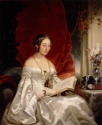 Retrato da princesa Maria Ivanovna Kochubey, née Baryatinskaya 1818-1843, 1840s