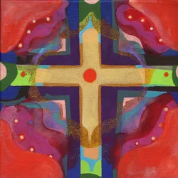 Meditação 40 No horizonte, c. 2017 (acrílico sobre tela)